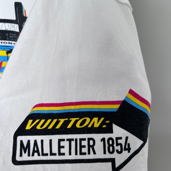 23SS Authentic Louis Vuitton Graphic T-Shirt - Picture 5 of 9